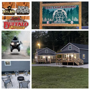 hatfield mccoy trail system cabin rental